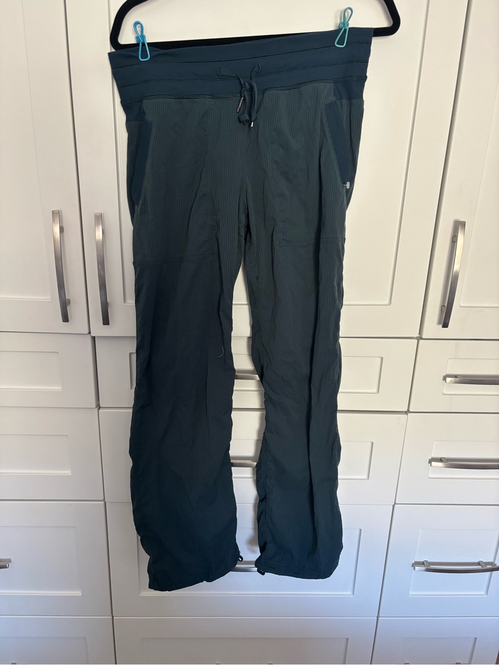 Lululemon Dark Teal dance studio pants